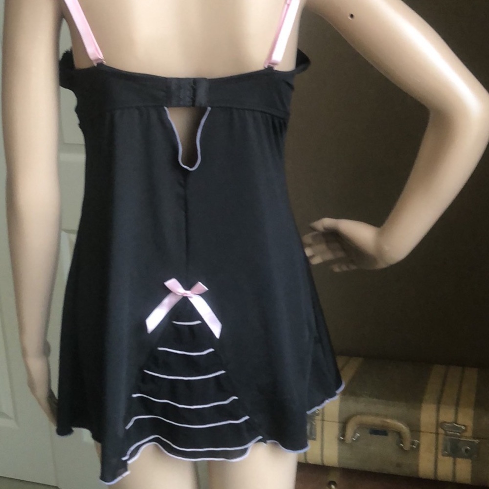 Pink and Black Rampage Intimates Lingerie - Picture 10 of 16